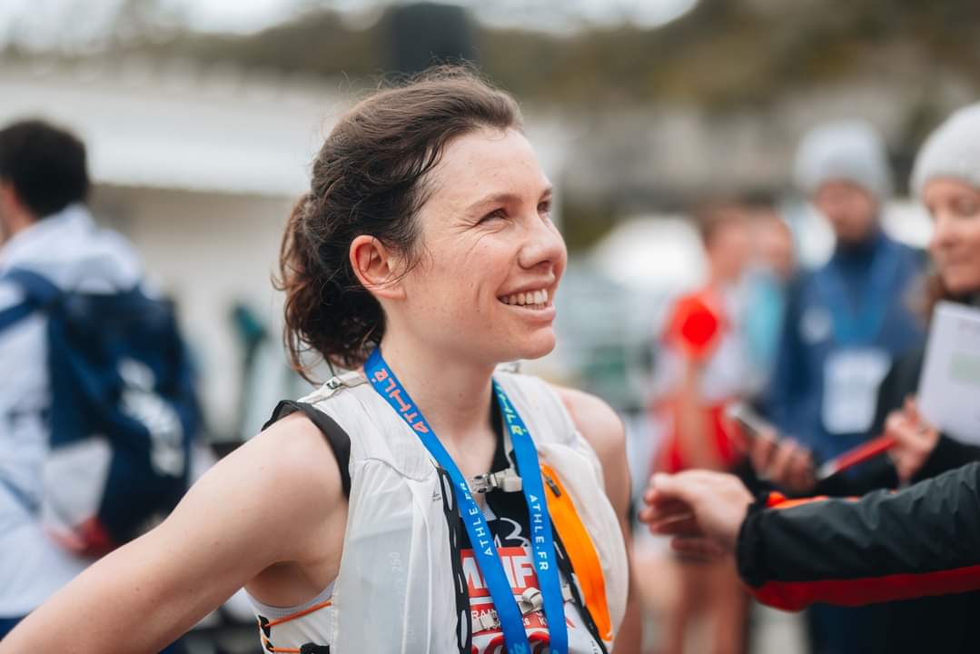 C.Geoffray, championne de France de trail court par ©JustinGallant