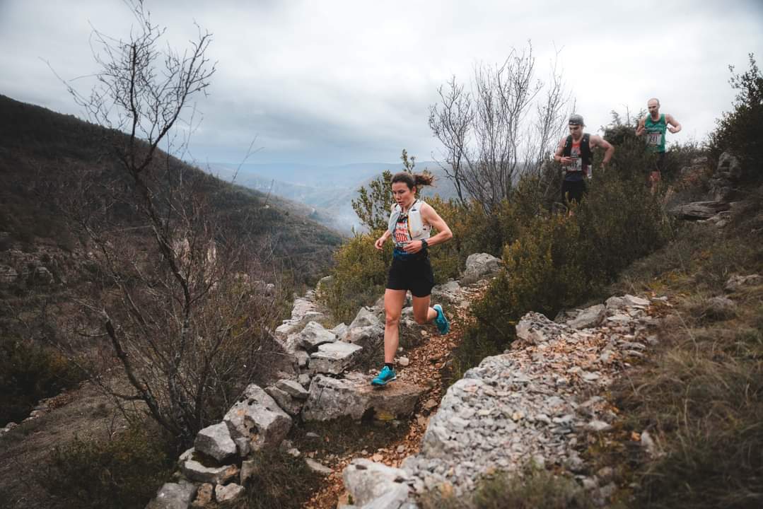 C.Geoffray, championne de France de trail court par ©JustinGallant