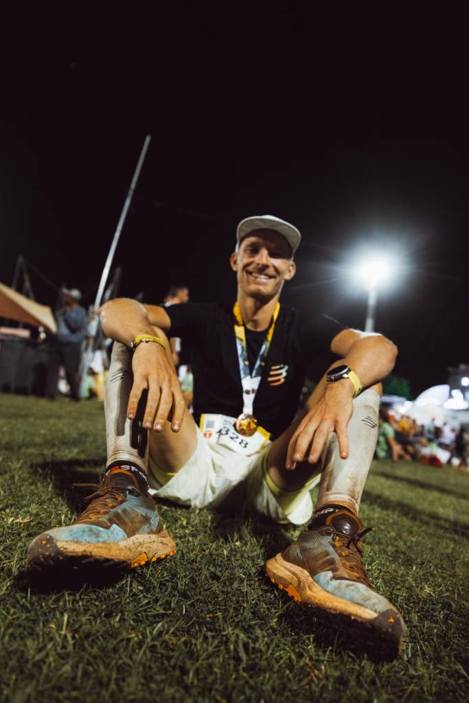 Aurélien Dunand-Pallaz, Diagonale des Fous 2023, Crédit Justin Galant pour Compressport