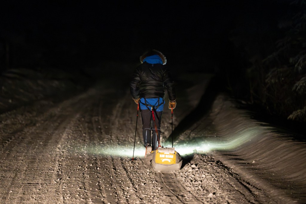 Victoire de Mathieu Blanchard sur la Yukon Arctic&nbsp;Ultra